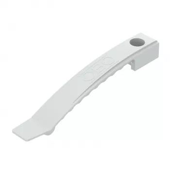 Clip de câble OBO Bettermann 2205052 1x8 pour NYM-J 3x1,5 mm², gris clair, 50 pièces