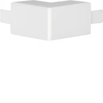 Angle extérieur série LF Hager 30x30 mm PVC sans halogène blanc trafic LF3003039016