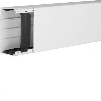 Goulotte Hager LFH6011009016 PC/ABS 110x60 mm 2 m blanc trafic RAL 9016