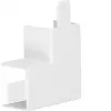 Connecteur d'angle plat HAGER hfr PVC LF3003059016 pour LF 30x30 mm blanc trafic