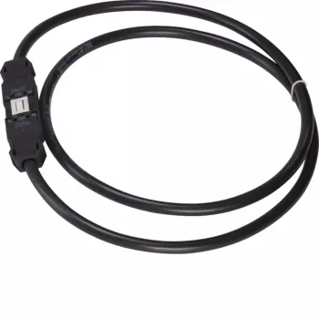 Câble de connexion HAGER GKWAD03015 Winsta MINI 3x2,5 mm² 1,5 m noir