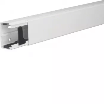 Goulotte résistante aux intempéries et aux UV Hager LFE4006009016 40x60 mm, 2 m, blanc signalisation