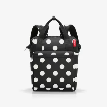 Sac à dos reisenthel allrounder R polyester noir/blanc 12 L (JR7073)