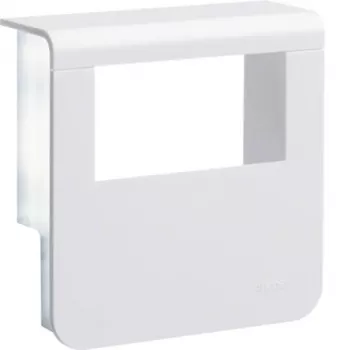 Partie supérieure de porte-appareils, bandeau latéral, 20x80 mm, blanc signalisation HAGER (SL200809329016)