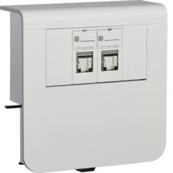 Porte-appareils HAGER SL200809079016 blanc signalisation (SL200809079016)