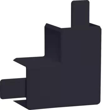 Angle plat 33x20 mm noir graphite Hager LFF2003559011