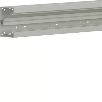 Partie inférieure de goulotte de plinthe Hager BR8513019016 85x130 mm blanc signalisation 2 m