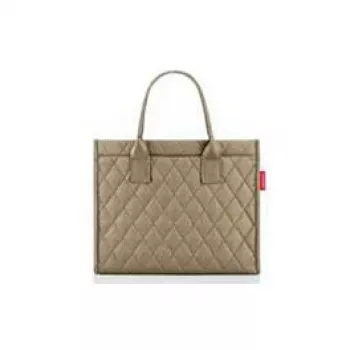 Sac à bandoulière Daily Shopper Business reisenthel Rhombus Olive GP5046