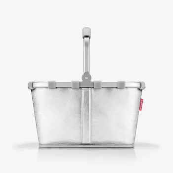 Panier de courses reisenthel Carrybag Silver Crackle BK7088 22 L