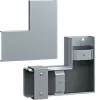 Coude plat FWK-Plus Hager 60x100 mm acier galvanisé à chaud pour chemins de câbles coupe-feu FWKP601005VERZ