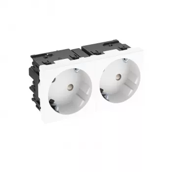 OBO BETTERMANN STD-D3SC RW2 prise 33° 2 postes Schuko Connect 45 6120483
