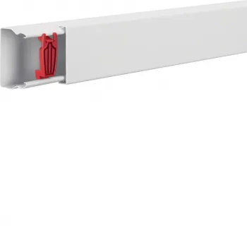 Hager LFS4006009016 goulotte de câbles en acier 40x60mm blanc signalisation 2m