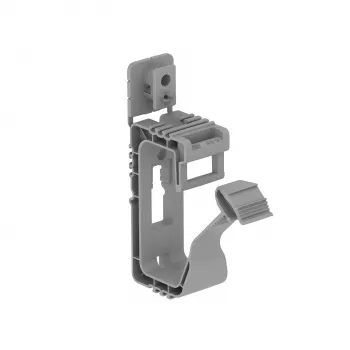OBO Bettermann Vertr support collecteur Grip ignifuge 960°C 20 (2205412) - support de faisceaux de câbles résistant au feu, 20 mm, gris clair