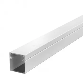 OBO PLM D 0404 RW canal d'installation métallique avec tissu de protection incendie 40x40x2000 mm, blanc 7218002