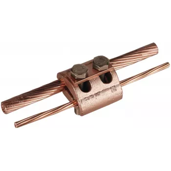 Connecteur parallèle DEHN 306100 pour conducteurs en cuivre ronds et plats