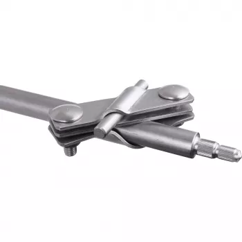 Borne de raccordement DEHN 620915 acier inoxydable 20mm pour mise à la terre et protection contre la foudre