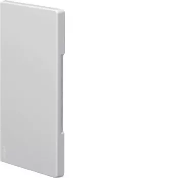 Pièce de finition HAGER BR8517069016 avec couverture de coupe blanc trafic pour goulotte tehalit.BR 170x65
