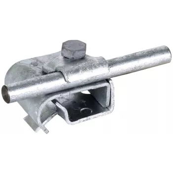 Pince de gouttière DEHN 339060 pour conducteurs ronds 6-10 mm, acier galvanisé à chaud