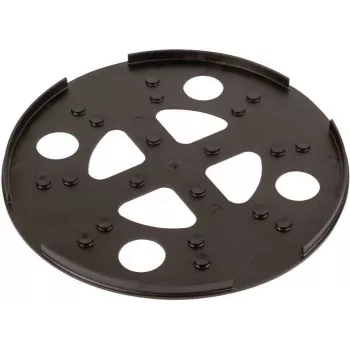 Plaque de base en plastique DEHN D280 mm noire 102060
