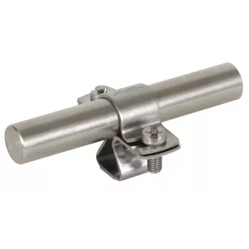 Support de tige ronde DEHN 274116 en acier inoxydable pour conducteur rond 16 mm