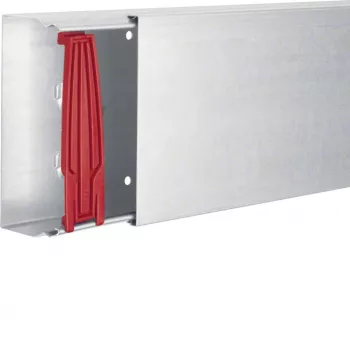 Hager LFS6015009016 goulotte de câbles en acier 60x150 mm blanc signalisation RAL 9016, 2 m