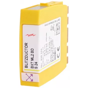 DEHN BXT ML2 BDS24 module parafoudre combiné de courant de foudre et de surtension type 2 24 V DC 2 pôles rail DIN 920244