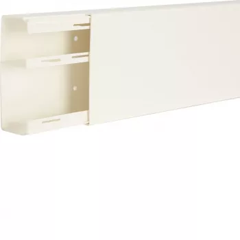 Hager LF6015109016 goulotte de câbles LF 60x150 mm blanc signalisation RAL 9016, 2 m, PVC, 1 compartiment