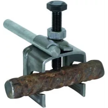 DEHN 308035 borne de raccordement universelle pour conducteurs ronds et plats, acier galvanisé à chaud