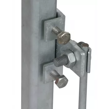 Pince en croix DEHN 372240 pour profilés acier 18-35 mm, acier galvanisé à chaud