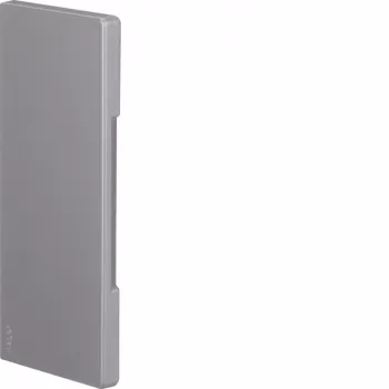 Hager BR6517067035 embout pour goulotte de la série BR, 65x170 mm, sans halogène, gris clair