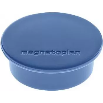 Aimant rond Discofix MAGNETOPLAN HOLTZ bleu foncé, ferrite noyau plein, force de maintien 2,2 kg, 10 pièces (1662014)