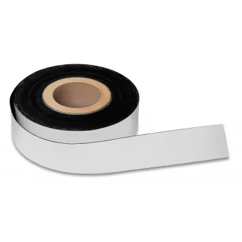 Ruban magnétique magnetoplan, PVC, blanc, 35 mm x 30 m, épaisseur 0,6 mm, pour l'étiquetage des tableaux de planification (51053335)