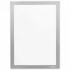 Cadre d'information magnetoplan magnetofix DIN A6 argent autoadhésif double face à rabat 1132132