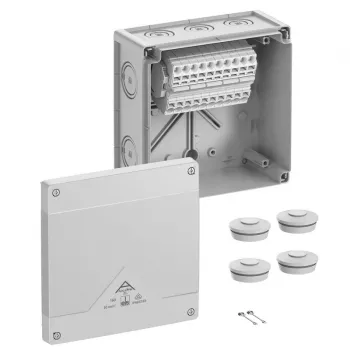 Boîte de dérivation SPELSBERG Abox Pro SL-10², IP66/IP67/IP69, 5 pôles, 10 mm², grise 41044001