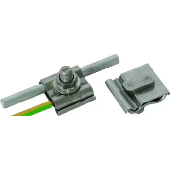 DEHN UEK 8.10 AQ4 50 HKSM10 V2A collier de mât en acier inoxydable (540260)