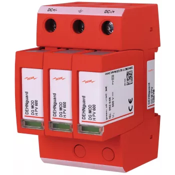 Parafoudre DEHNguard DG M YPV 1200 FM type 2 pour installations photovoltaïques 952565