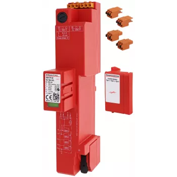 Parafoudre combiné parafoudre de courant de foudre et de surtension DEHN DSH ZP B2 SG TNS 255 type 1+2 909440