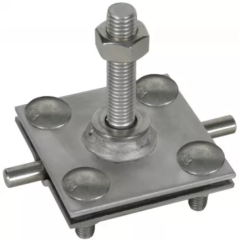 DEHN collier de raccordement V4A pour rond 7-10 mm / plat 30-40 mm 478149