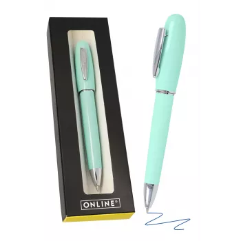 ONLINE Schreibgeräte Highway stylo-bille turquoise, encre noire 38189/3D