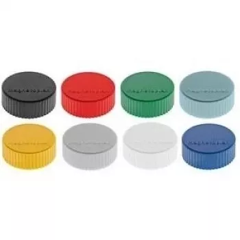 Aimant rond Discofix magnum noir avec noyau plein en ferrite, force d'adhérence env. 2,0 kg magnetoplan (1660012)