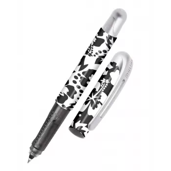 Stylo roller College Flowers 0,7 mm, encre bleue ONLINE 12657/3D