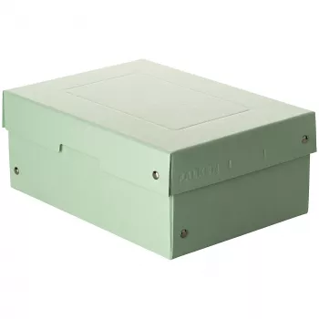 FALKEN PURE Boîte de rangement 1250 feuilles vert pastel 18 x 25 x 10 cm 22001920000F