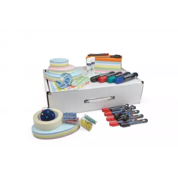 Ensemble de base MAGNETOPLAN HOLTZ Trainer, valise en carton avec 2 800 pièces, identique à la valise de modération 11115 (11000)