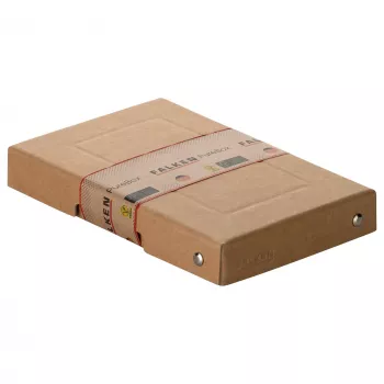 Boîte de rangement FALKEN PURE 310 feuilles brun naturel 12,0 x 18,5 x 2,5 cm, 1 pièce 22001824000F