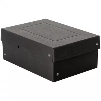 Boîte de rangement FALKEN PURE 4,5 l noire 18,0 x 25,0 x 10,0 cm, 1 pièce (22001720000F)