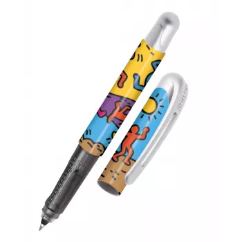 Stylo roller ONLINE® College Top Art 0,7 mm bleu (12655/3D)