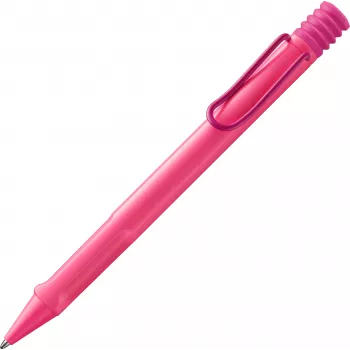 Stylo-bille LAMY Safari Neon Pink avec encre bleue 1241908
