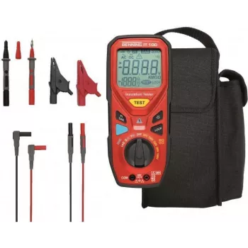 Benning IT 100 testeur d'isolement 50 V, 100 V, 250 V, 500 V, 1000 V 20 GΩ 044107