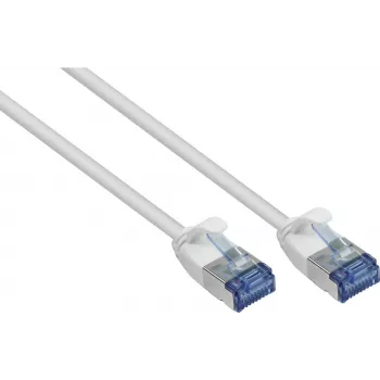 GoodConnections RNS SlimLine câble patch Cat.6A U/FTP LSZH, 5 m, blanc 8060-HS050W