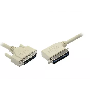 Câble imprimante USB GoodConnections Alcasa, coudé à gauche, 5,0 m 4095-5L